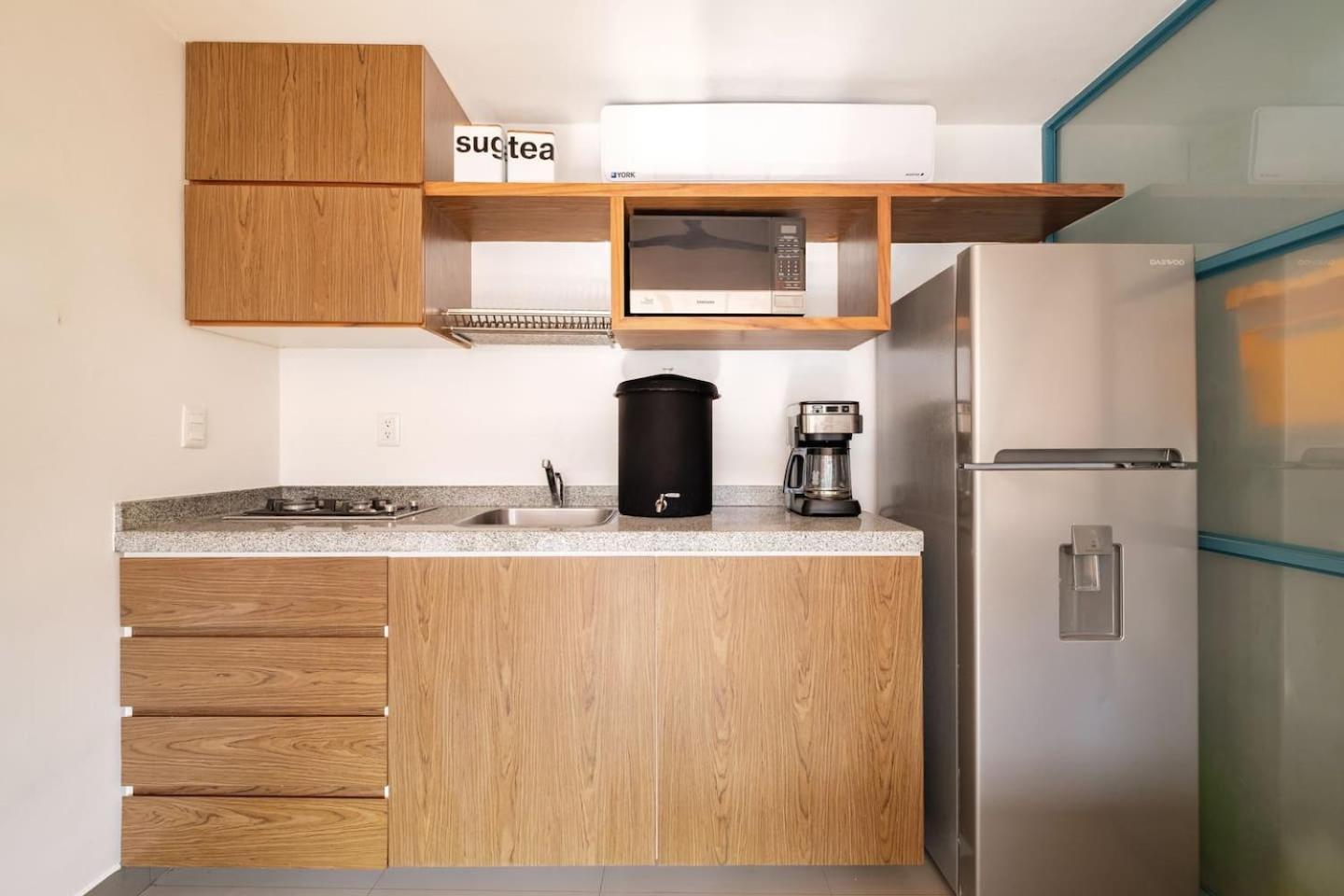 Deluxe Apartment W Private Terrace Reforma Av Kota Meksiko Bagian luar foto